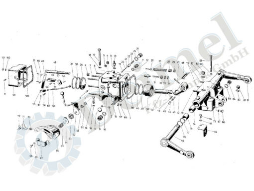 Ersatzteile Hubwerk T 80 - T 182