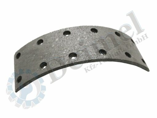 Bremsbelag lang bei hydraulischer Vorderradbremse bei Steyr Plus Serie: 540a, 545a, 650a, 658a, 760a, 768a, 265x80x7, 12 Nietlöcher