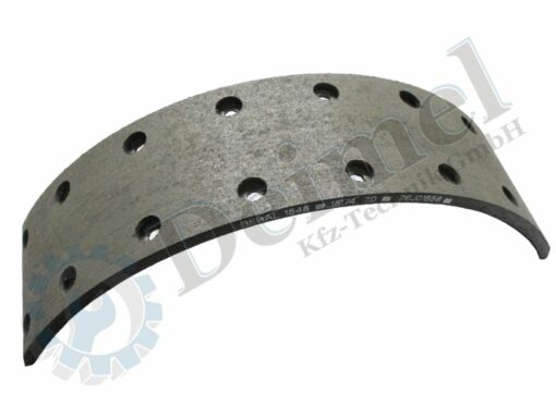 Bremsbelag lang bei hydraulischer Vorderradbremse bei Steyr Plus Serie: 540a, 545a, 650a, 658a, 760a, 768a, 355x80x7, 16 Nietlöcher