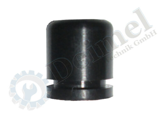 Anschlaggummi Lüftungsdeckel Steyr 190, 288, 290, Gesamthöhe ca. 11,5mm, Höhe ab Nut ca. 8,5mm, Durchmesser ca. 10mm für Bohrung ca. 7,5 – 8mm