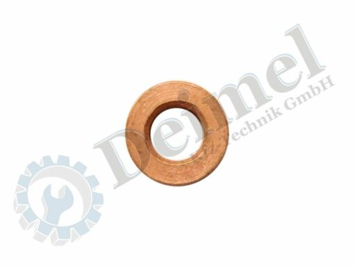 Scheibe Vorglühung, Abmessungen: Bohrung ca. 6mm, außen ca. 12mm, Höhe ca. 4mm, verkupfert