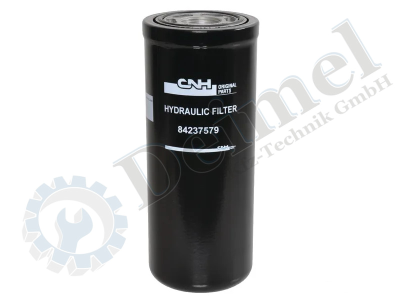 Hydraulik Druckfilter, Patrone, schwarz mit weißer Schrift, Original Steyr Ersatzteil