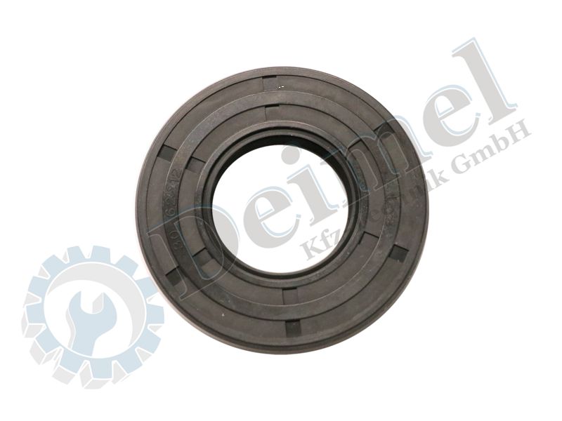 Wellendichtring schwarz, 30x62x12mm mit Staublippe