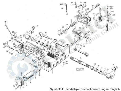 Hubwerk mit Regelfunktion