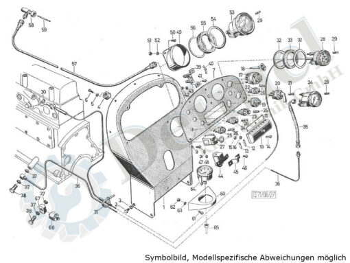 Schalttafel, Schalttafelgeräte