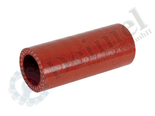 Verbindungsschlauch gerade, Silokonschlach rot, Durchmesser innen ca. 18mm