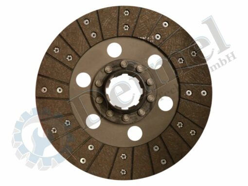 Kupplungsscheibe für Zapfwelle, Steyr 185 oder Plus 50 bei Doppelkupplung, Durchmesser 250mm, Nabe 45x50x8