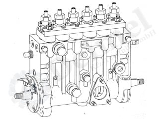 Einspritzpumpe P7 neu