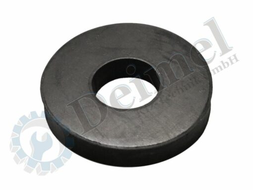 Gummischeibe schwarz rund 50x20x8mm. als Dämpfung beim Kühler für Steyr Oldtimer