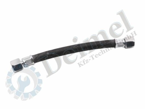 Schlauch für Öldruckmanometer, Gewinde mit Überwurfmutter 12×1,5 links und rechts, Länge ca. 180mm
