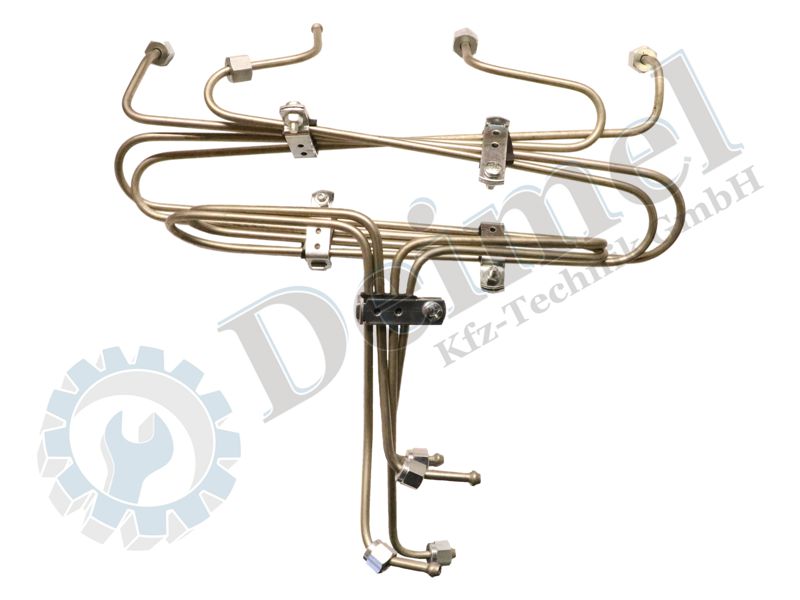 Satz mit 4 Einspritzleitungen für Steyr Plus Serie 4 Zylinder mit Verteilereinspritzpumpe