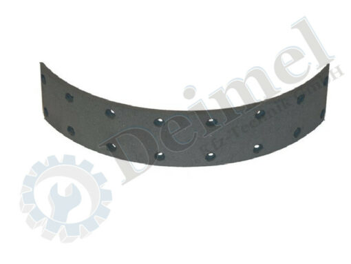 Bremsbelack zum aufnieten für Steyr T80, 15, 84, 86, Abmessungen 60x35x60mm, 16 Nietlöcher