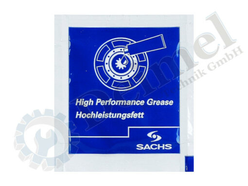 Hochleistungs Kupplungsfestt von Fichtel und Sachs im 1 Gramm Beutel, blau und weiß
