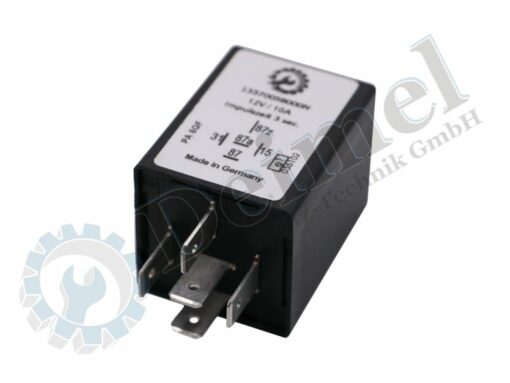 Elektronisches Relais 5 polig, Flachsteckanschlüsse mit Verzögerung 3 Sekungen für die Lastschaltung Steyr Traktor 8080, 8090