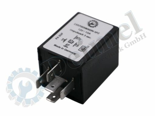 Elektronisches Relais 5 polig, Flachsteckanschlüsse mit Verzögerung 5 Sekungen für die Lastschaltung Steyr Traktor 8080, 8090