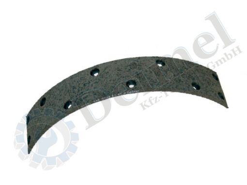 Bresbelag, Reibbelag, zum Nieten, bei Steyr Plus Serie mit hydraulischer Vorderradbremse, 355x60x6mm, 10 Nietlöcher