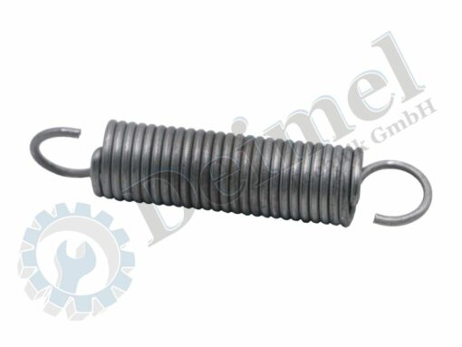 Feder für den Hebel des Gaspedals, Durchmesser ca. 12mm, Zuglänge ca. 58mm