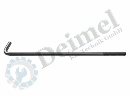Haltestange für Haltewinkel, Batteriekasten, Edelstahl