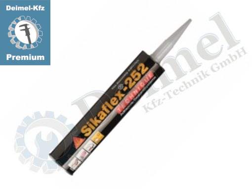 Sikaflex® 252 Kartusche 310ml, Einkomponenten Polyurethan Klebstoff empfohlen zum verkleben der Dachscheinwerfergehäuse