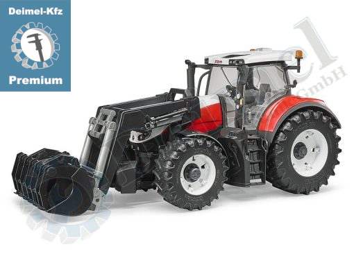 Steyr 6300 Terrus CVT mit Frontlader, Bruder