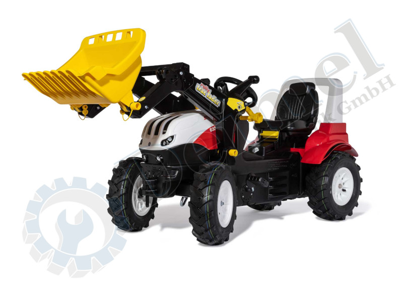 Trettraktor CVT 6300, Luftreifen, Frontlader