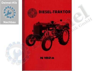 Ersatzteilkatalog Steyr N182a, ca. 153 Seiten, DIN A4