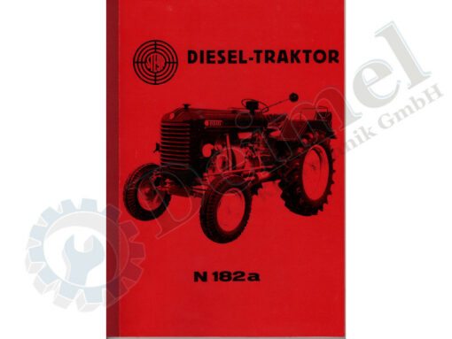 Ersatzteilkatalog Steyr N182a, ca. 153 Seiten, DIN A4
