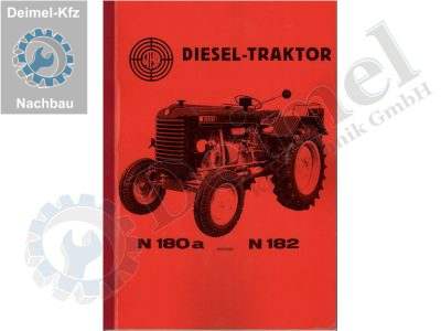 Ersatzteilliste N 180 a und N182, ca. 159 Seiten, DIN A4