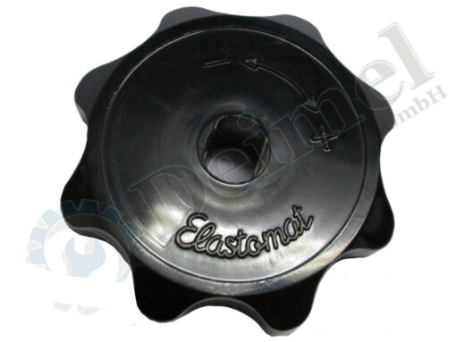 Drehgriff Sitz Elastomat, schwarz