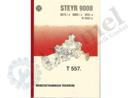 Reparaturhandbuch Getriebe T 557, Sprachen: Deutsch, DIN A4