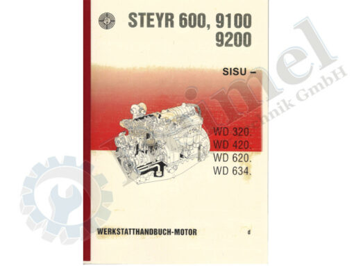 Reparaturhandbuch SISU Motor, Deutsch, DIN A4,