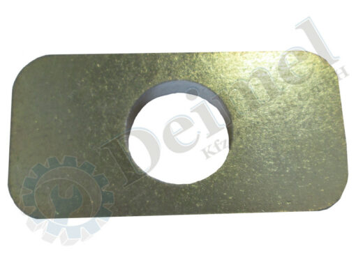 Platte mit Bohrung bei den Hubstreben, 40x80x10mm