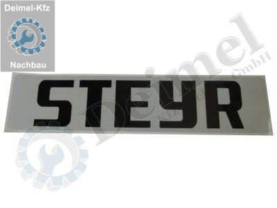Aufkleber Steyr Dachscheinwerfer, vorne reflektierend