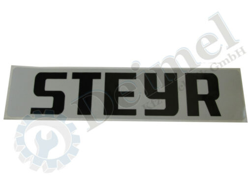 Aufkleber Steyr Dachscheinwerfer, vorne reflektierend