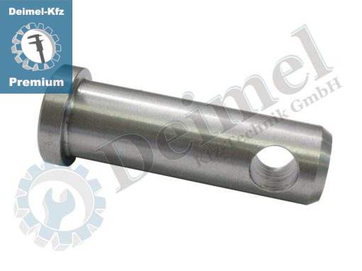 Bolzen bei Hubstrebe, DM 22m, Länge Schaft bis Bohrung ca. 50mm, Blank
