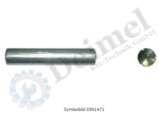 Kegelkerbstift 8x60 DIN1471