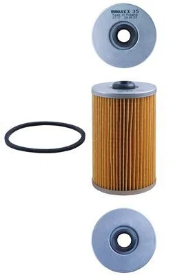 Feinfilter, Papier mit Dichtung, Mahle