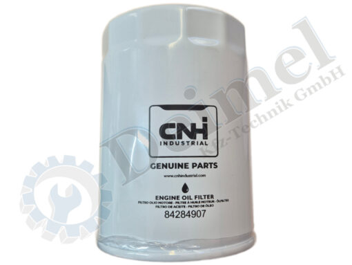 Original CNH Filter, weiß mit schwarzer Aufschrift