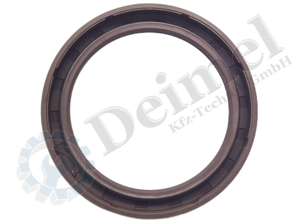 Wellendichtring 55x72x8, Viton, braun, Ansicht von unten