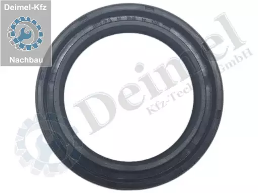 Wellendichtring, schwarz, DUO 60x80x13mm